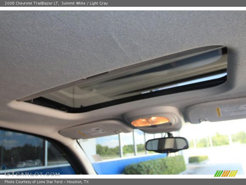 Summit White / Light Gray 2008 Chevrolet TrailBlazer LT