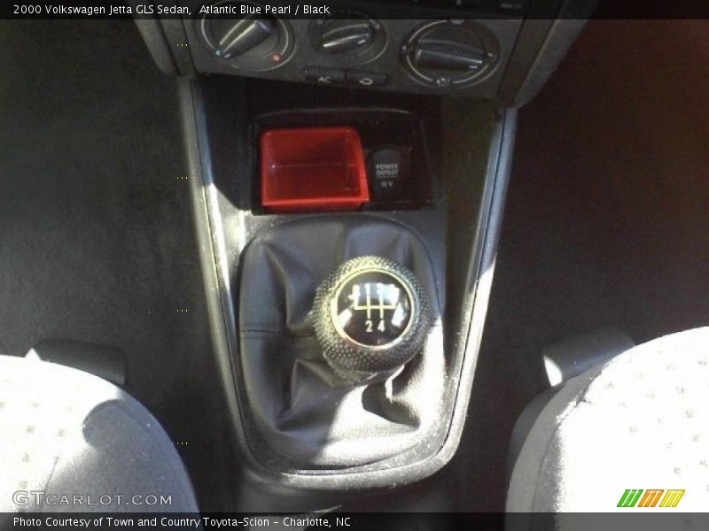 Atlantic Blue Pearl / Black 2000 Volkswagen Jetta GLS Sedan