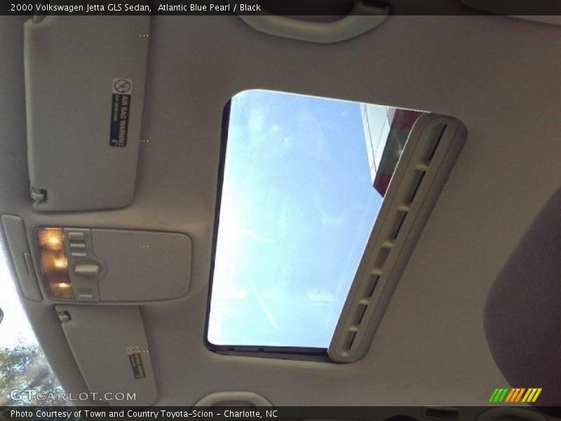 Atlantic Blue Pearl / Black 2000 Volkswagen Jetta GLS Sedan