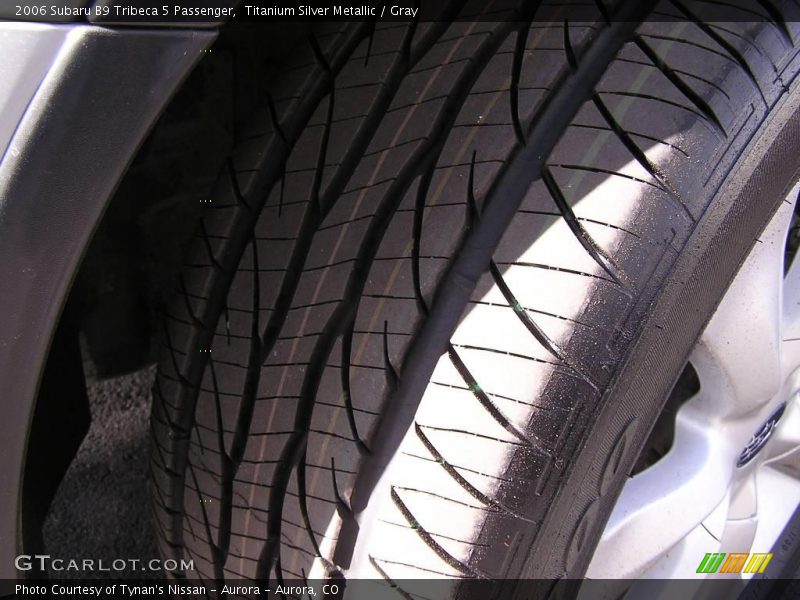Titanium Silver Metallic / Gray 2006 Subaru B9 Tribeca 5 Passenger