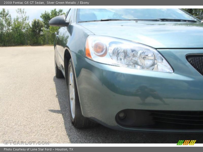 Silver Green Metallic / Ebony 2009 Pontiac G6 GT Sedan