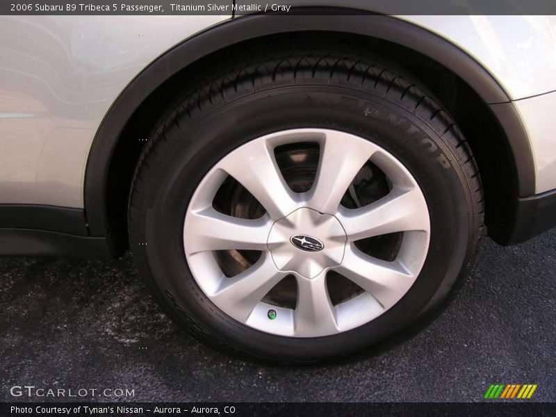 Titanium Silver Metallic / Gray 2006 Subaru B9 Tribeca 5 Passenger