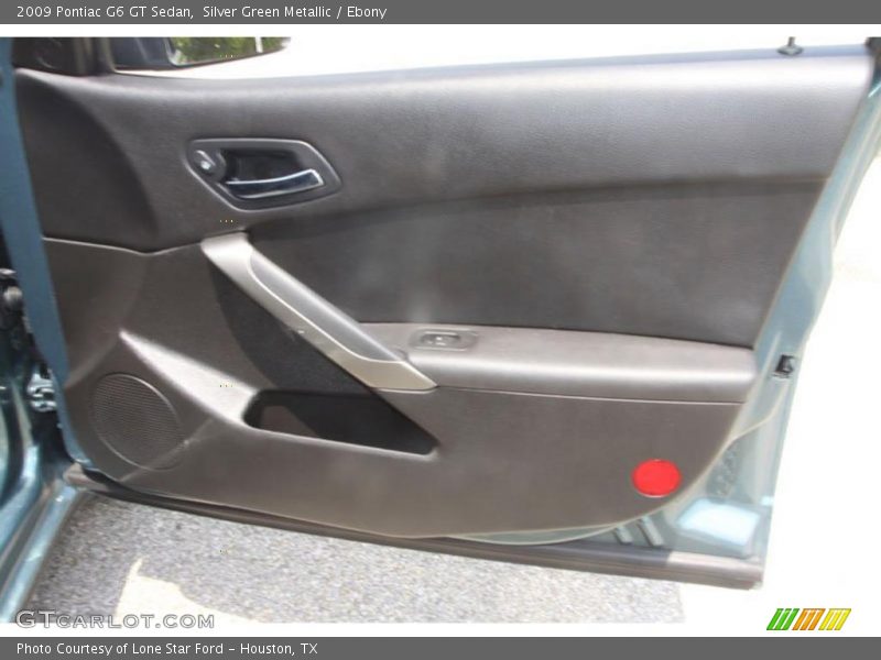 Silver Green Metallic / Ebony 2009 Pontiac G6 GT Sedan