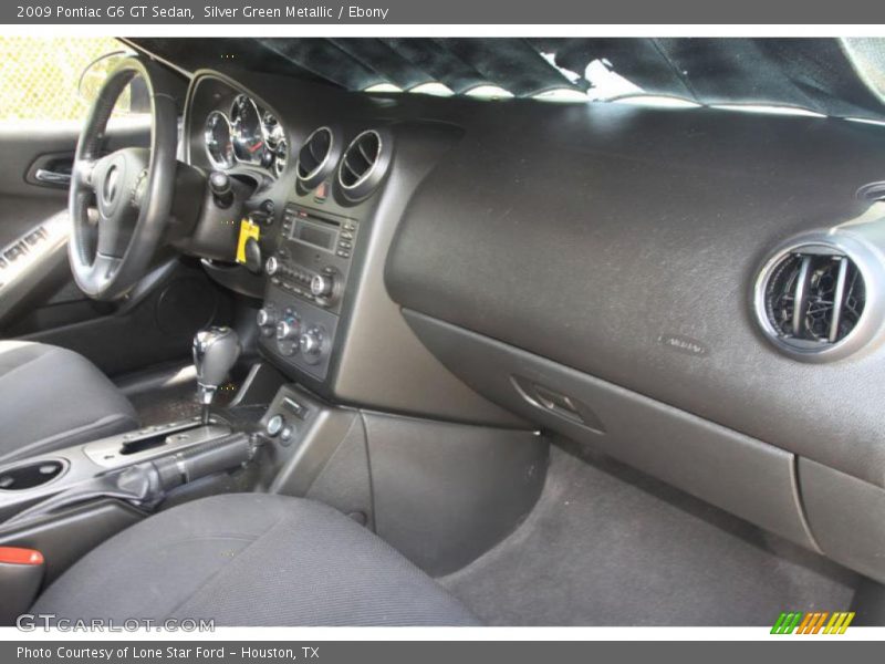 Silver Green Metallic / Ebony 2009 Pontiac G6 GT Sedan