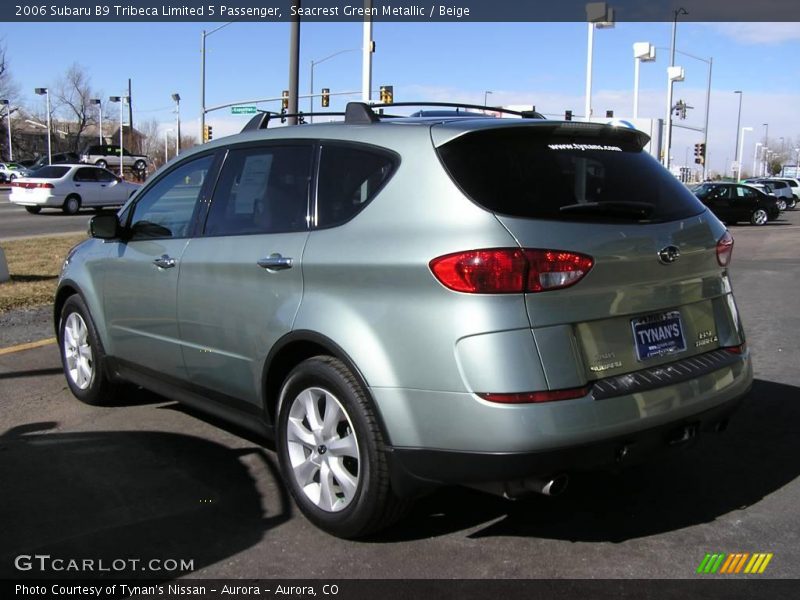 Seacrest Green Metallic / Beige 2006 Subaru B9 Tribeca Limited 5 Passenger