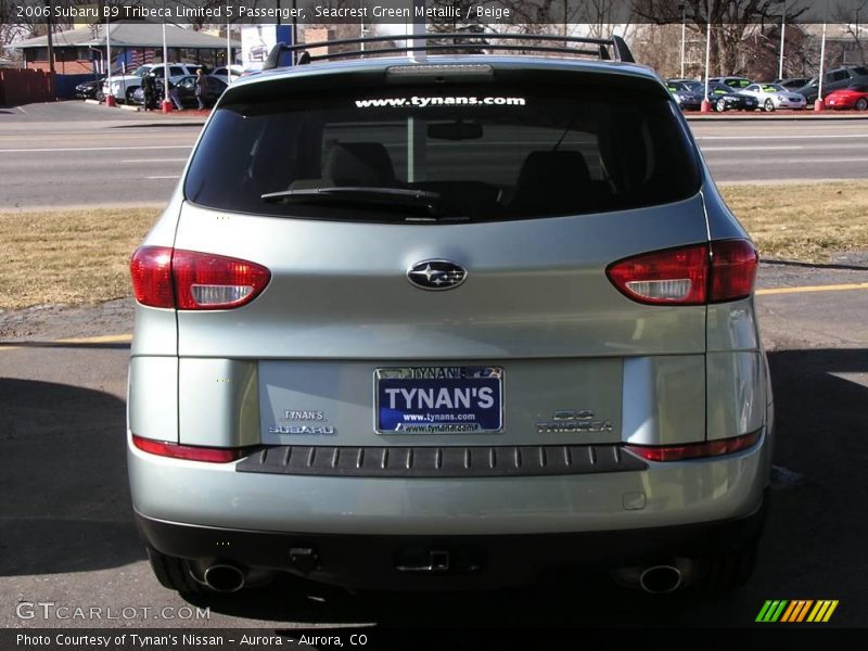 Seacrest Green Metallic / Beige 2006 Subaru B9 Tribeca Limited 5 Passenger