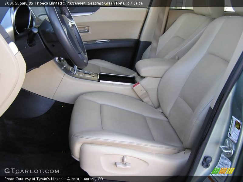Seacrest Green Metallic / Beige 2006 Subaru B9 Tribeca Limited 5 Passenger
