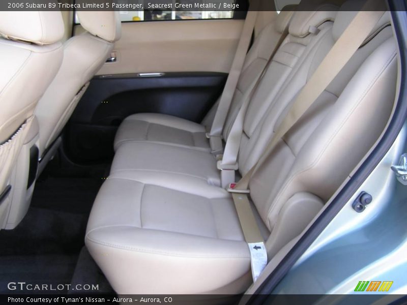 Seacrest Green Metallic / Beige 2006 Subaru B9 Tribeca Limited 5 Passenger