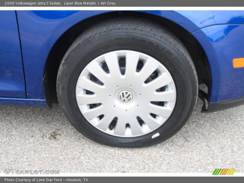 Laser Blue Metallic / Art Grey 2009 Volkswagen Jetta S Sedan