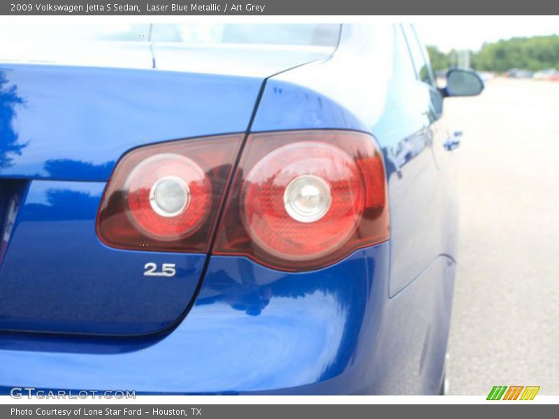 Laser Blue Metallic / Art Grey 2009 Volkswagen Jetta S Sedan