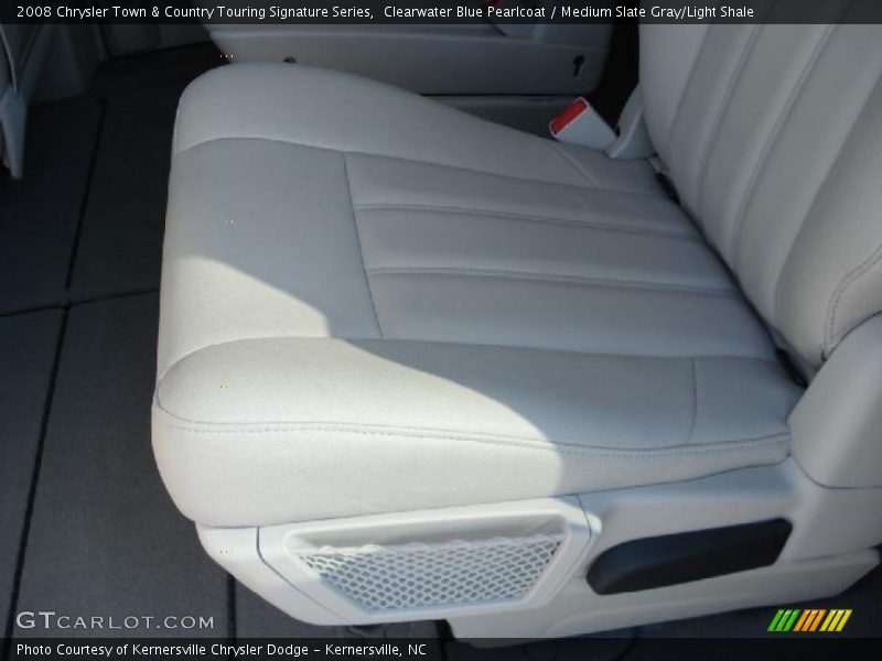 Clearwater Blue Pearlcoat / Medium Slate Gray/Light Shale 2008 Chrysler Town & Country Touring Signature Series