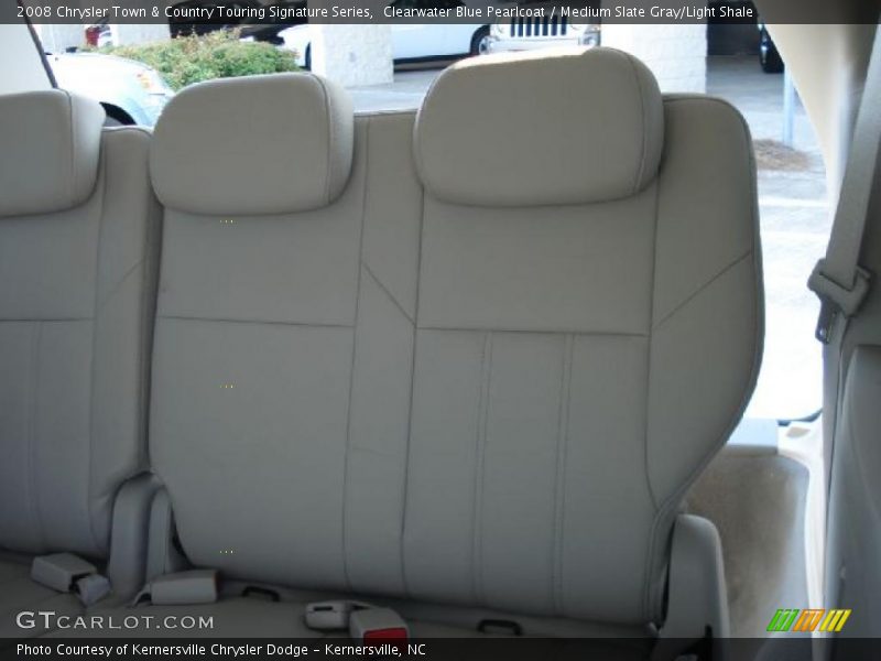 Clearwater Blue Pearlcoat / Medium Slate Gray/Light Shale 2008 Chrysler Town & Country Touring Signature Series