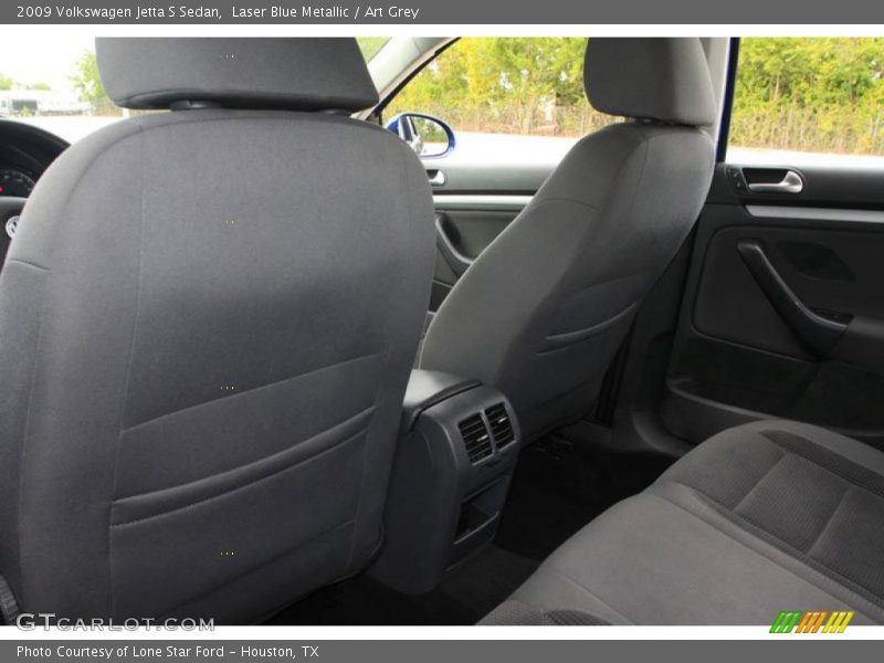 Laser Blue Metallic / Art Grey 2009 Volkswagen Jetta S Sedan
