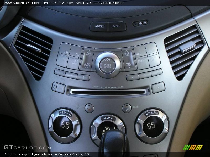 Seacrest Green Metallic / Beige 2006 Subaru B9 Tribeca Limited 5 Passenger