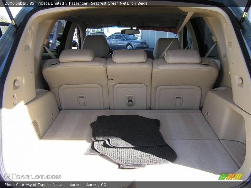 Seacrest Green Metallic / Beige 2006 Subaru B9 Tribeca Limited 5 Passenger