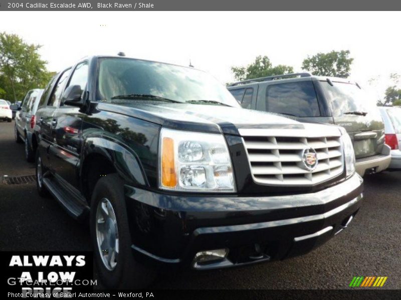 Black Raven / Shale 2004 Cadillac Escalade AWD