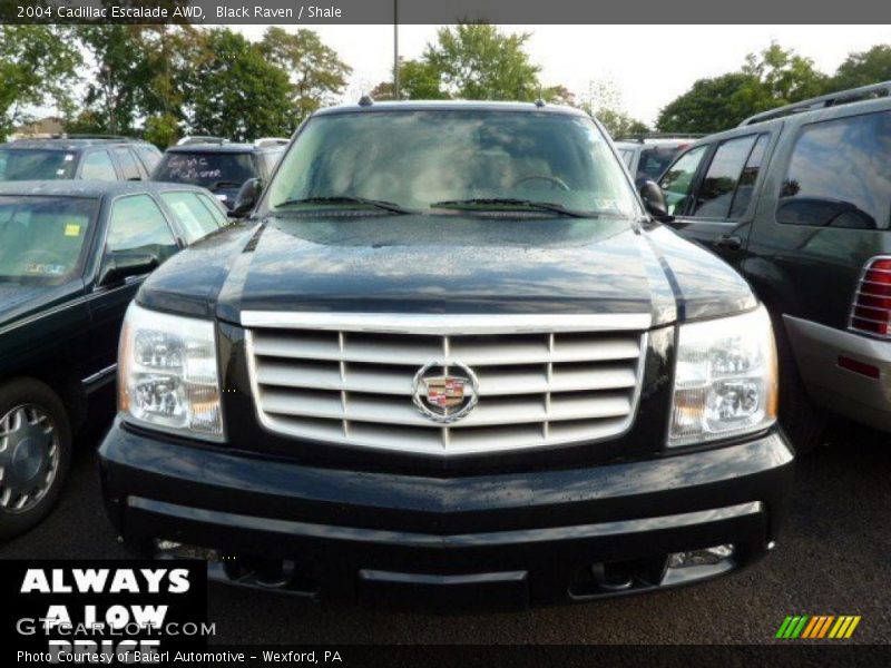 Black Raven / Shale 2004 Cadillac Escalade AWD