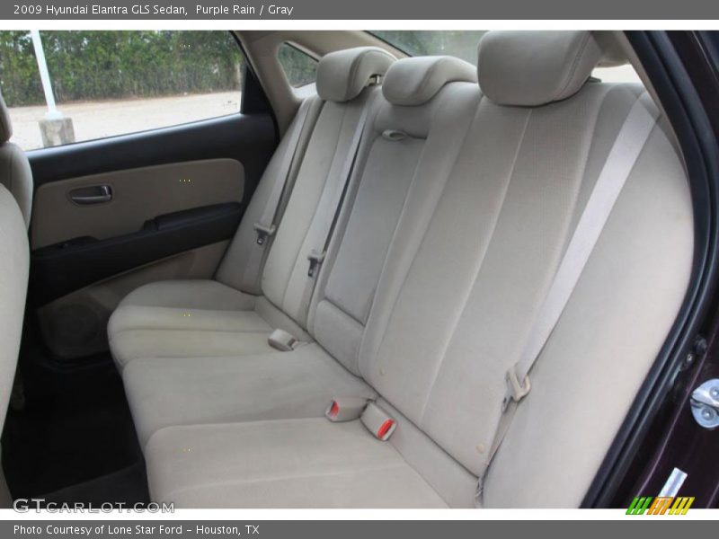 Purple Rain / Gray 2009 Hyundai Elantra GLS Sedan