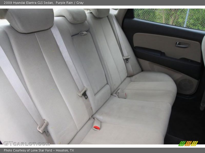 Purple Rain / Gray 2009 Hyundai Elantra GLS Sedan