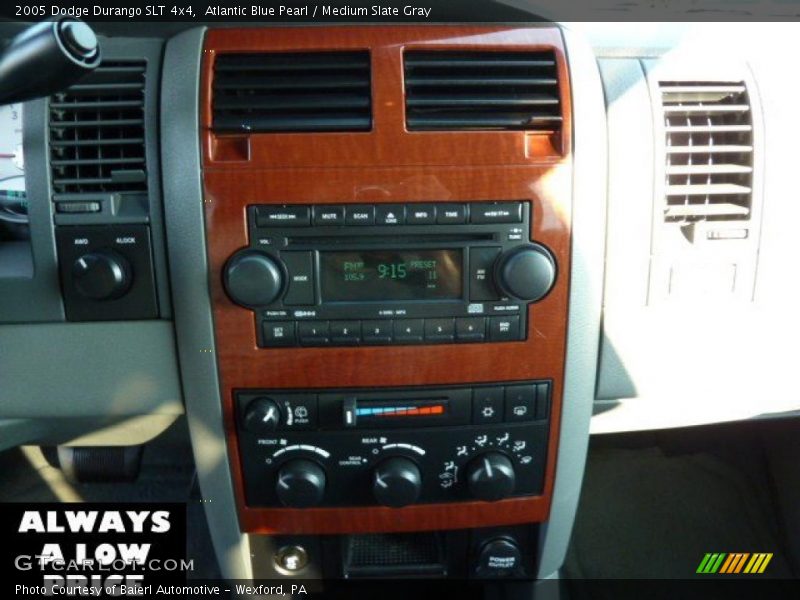 Atlantic Blue Pearl / Medium Slate Gray 2005 Dodge Durango SLT 4x4