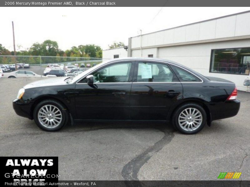 Black / Charcoal Black 2006 Mercury Montego Premier AWD