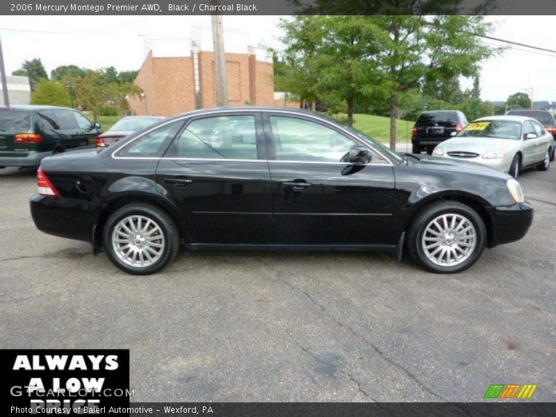 Black / Charcoal Black 2006 Mercury Montego Premier AWD