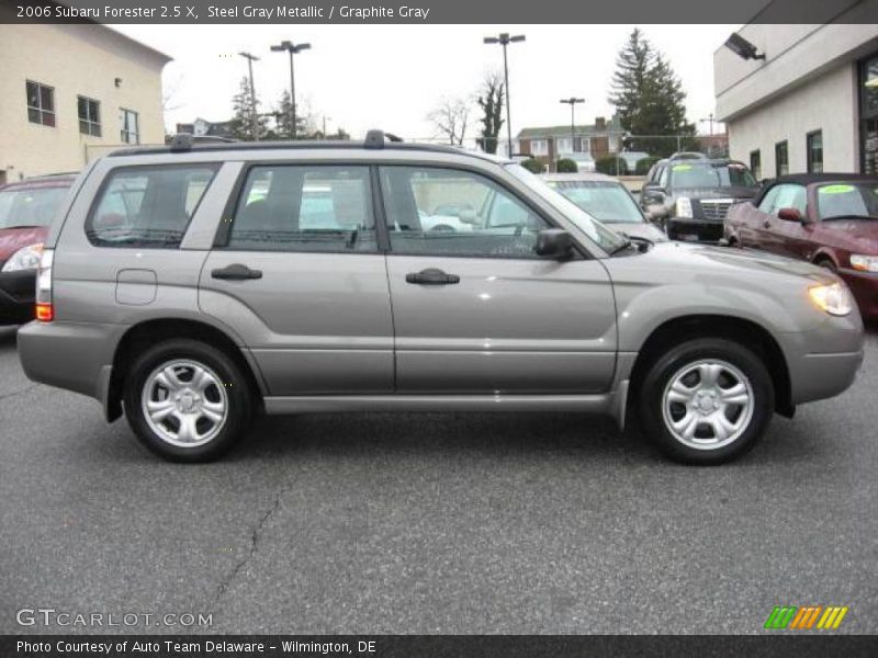 Steel Gray Metallic / Graphite Gray 2006 Subaru Forester 2.5 X