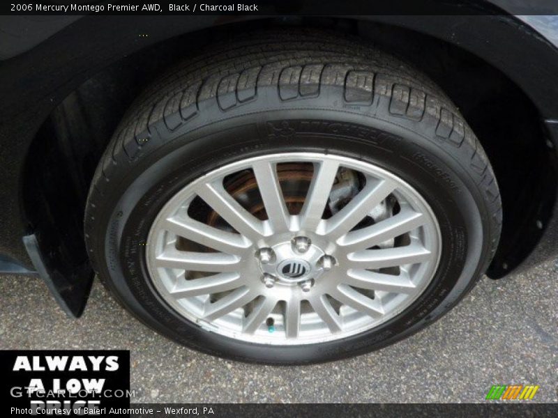 Black / Charcoal Black 2006 Mercury Montego Premier AWD