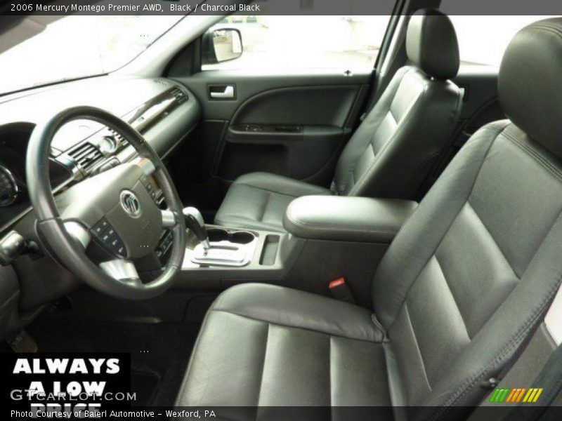 Black / Charcoal Black 2006 Mercury Montego Premier AWD