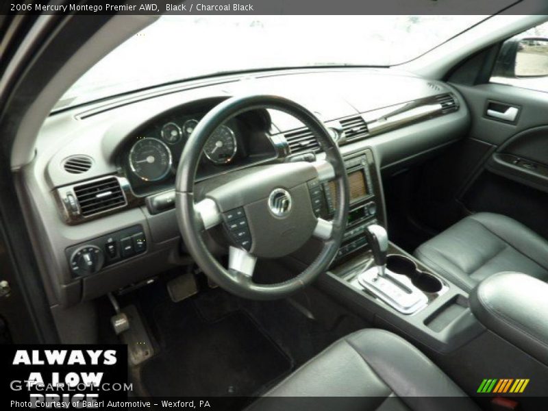 Black / Charcoal Black 2006 Mercury Montego Premier AWD