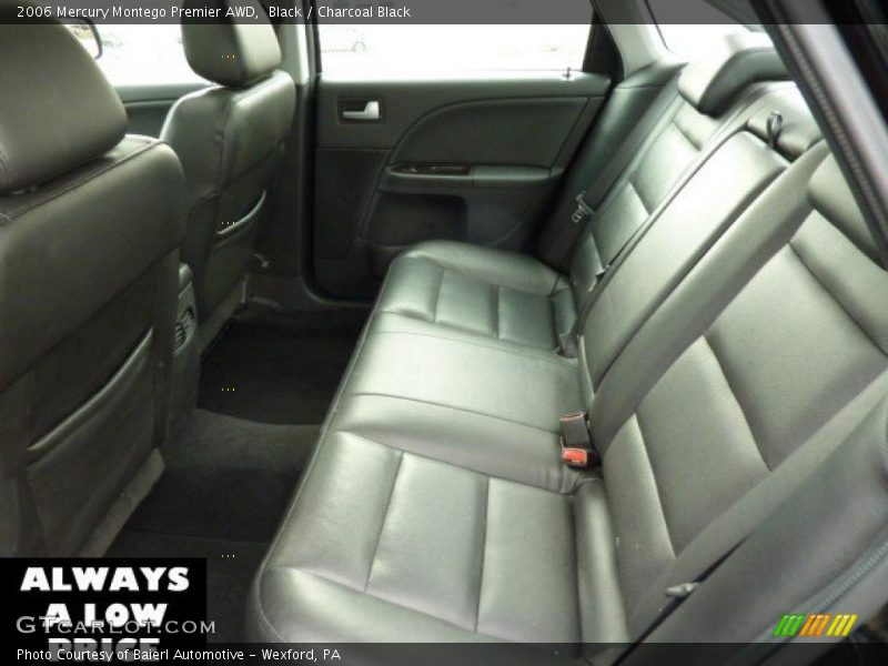 Black / Charcoal Black 2006 Mercury Montego Premier AWD