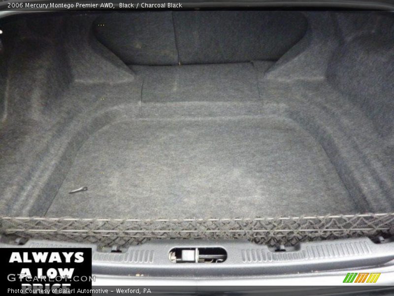 Black / Charcoal Black 2006 Mercury Montego Premier AWD