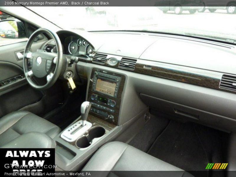 Black / Charcoal Black 2006 Mercury Montego Premier AWD