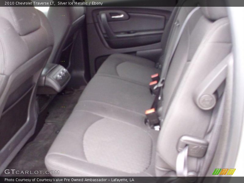 Silver Ice Metallic / Ebony 2010 Chevrolet Traverse LT