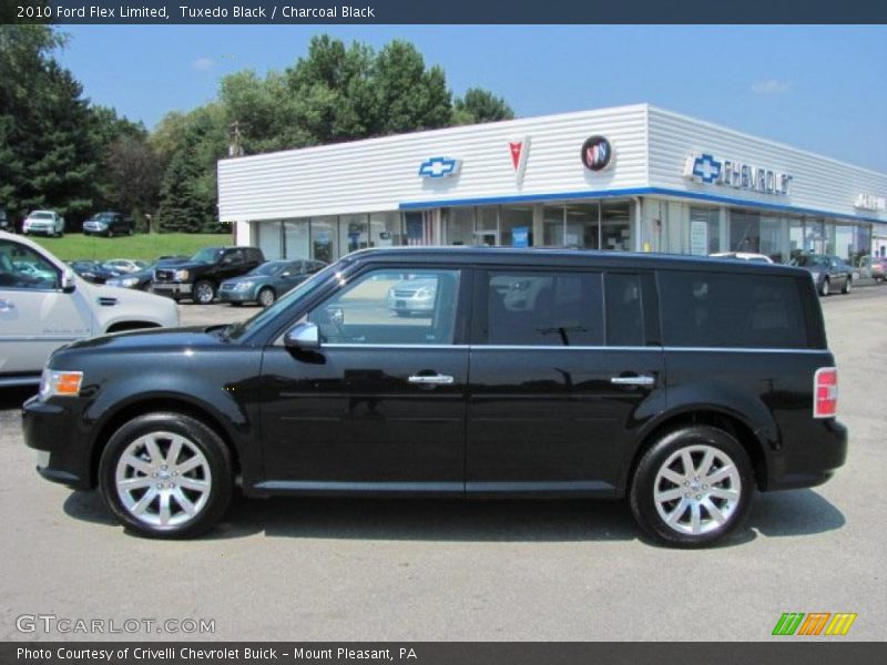 Tuxedo Black / Charcoal Black 2010 Ford Flex Limited