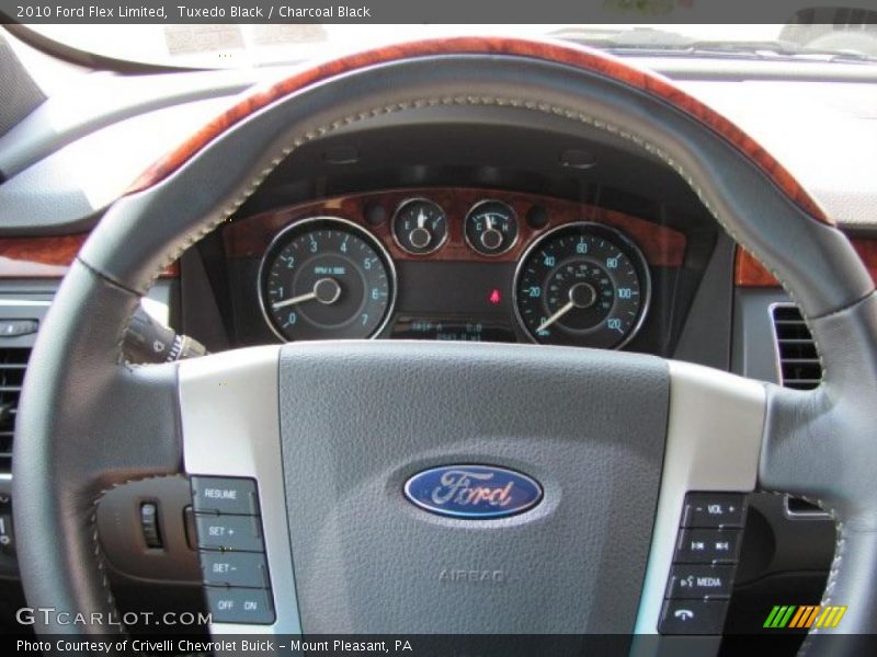 Tuxedo Black / Charcoal Black 2010 Ford Flex Limited