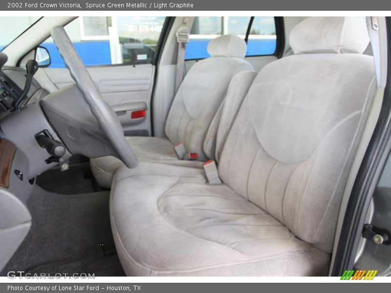 Spruce Green Metallic / Light Graphite 2002 Ford Crown Victoria