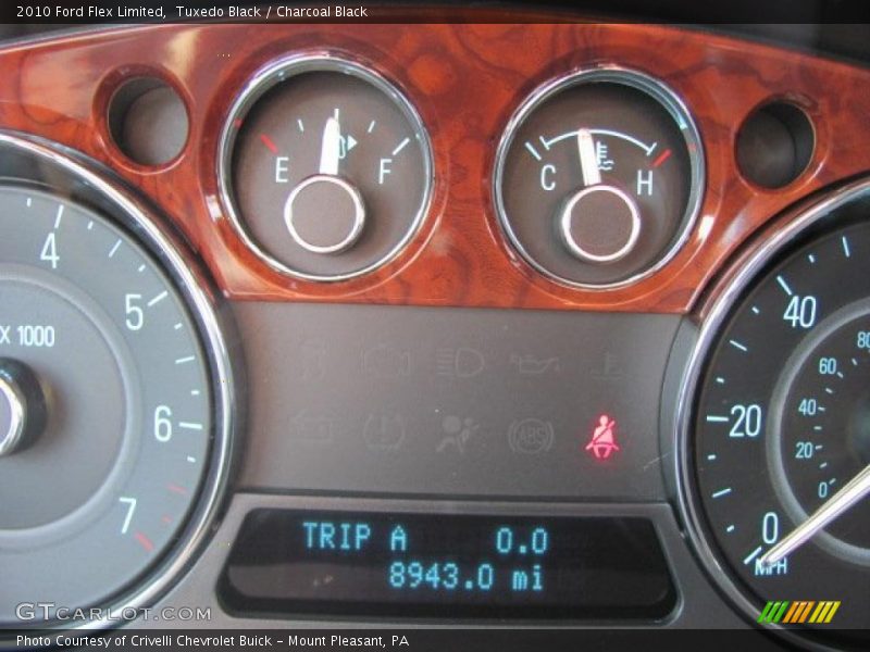 Tuxedo Black / Charcoal Black 2010 Ford Flex Limited