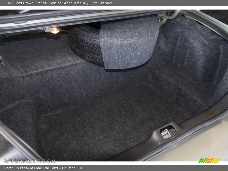 Spruce Green Metallic / Light Graphite 2002 Ford Crown Victoria