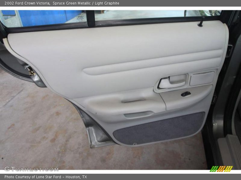 Spruce Green Metallic / Light Graphite 2002 Ford Crown Victoria