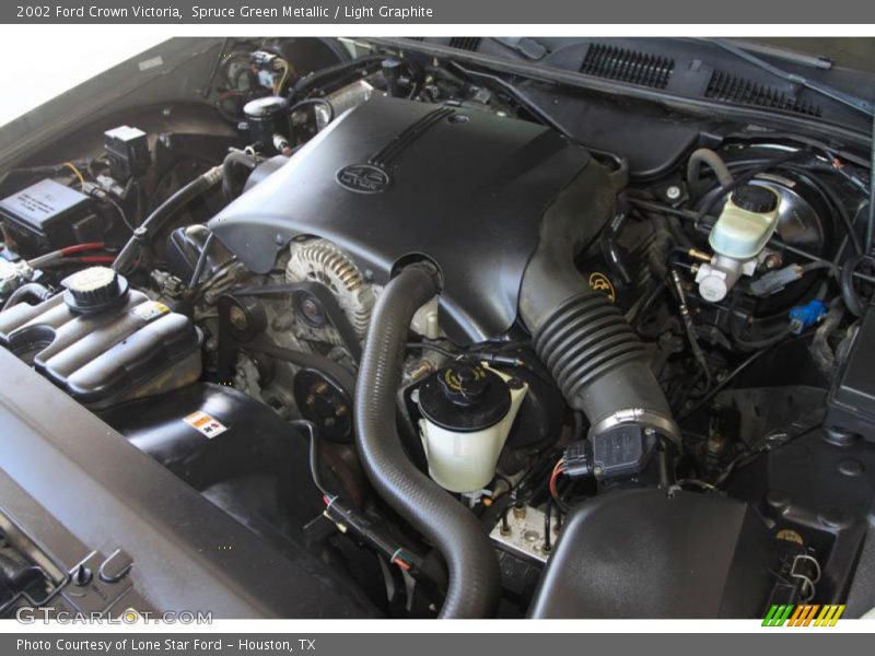 Spruce Green Metallic / Light Graphite 2002 Ford Crown Victoria