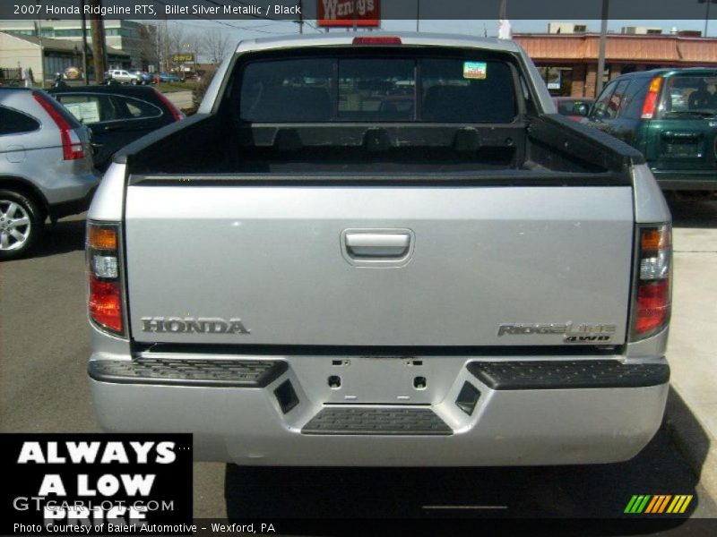Billet Silver Metallic / Black 2007 Honda Ridgeline RTS