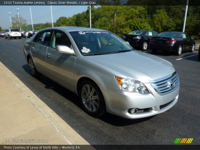 Classic Silver Metallic / Light Gray 2010 Toyota Avalon Limited
