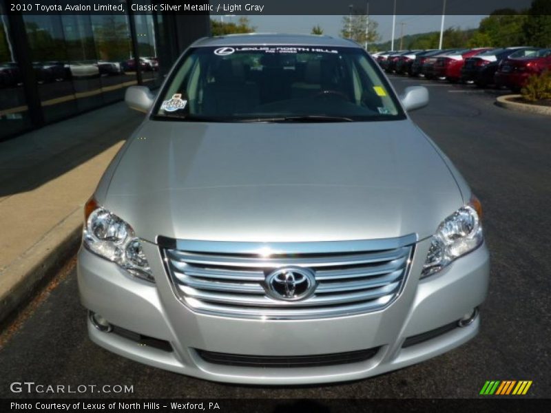 Classic Silver Metallic / Light Gray 2010 Toyota Avalon Limited