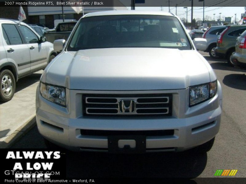 Billet Silver Metallic / Black 2007 Honda Ridgeline RTS