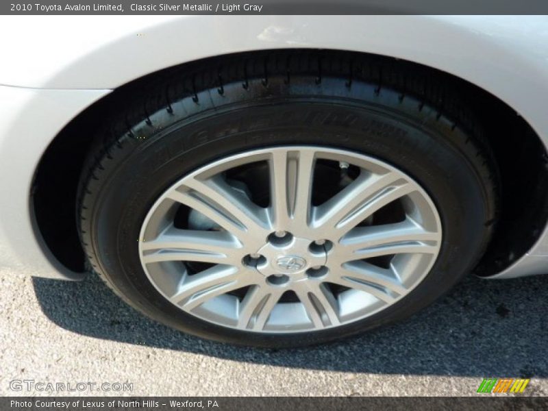Classic Silver Metallic / Light Gray 2010 Toyota Avalon Limited