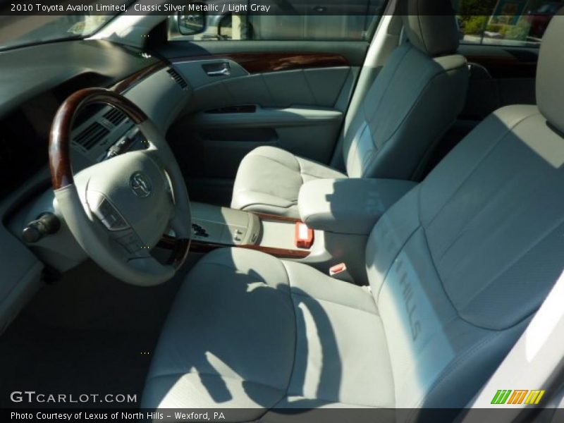 Classic Silver Metallic / Light Gray 2010 Toyota Avalon Limited