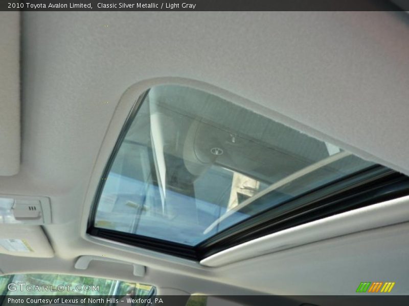 Classic Silver Metallic / Light Gray 2010 Toyota Avalon Limited