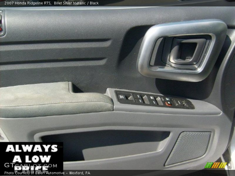 Billet Silver Metallic / Black 2007 Honda Ridgeline RTS