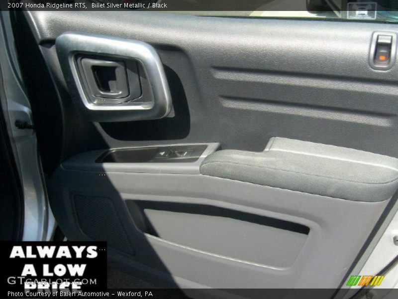 Billet Silver Metallic / Black 2007 Honda Ridgeline RTS